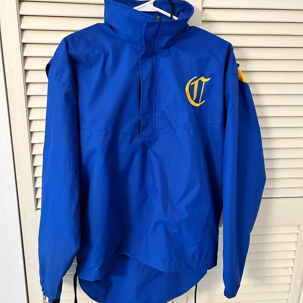 Blue and Yellow Crossley Rowing Jacket - Picture 2 of 5